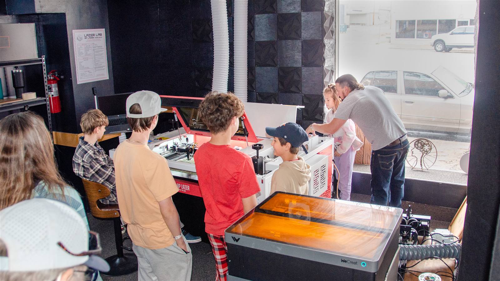 Cortez Makerspace laser lab